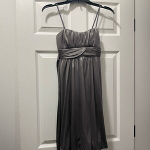 Ruby Rox Charcoal Gray Dress with Mymichelle Bolero